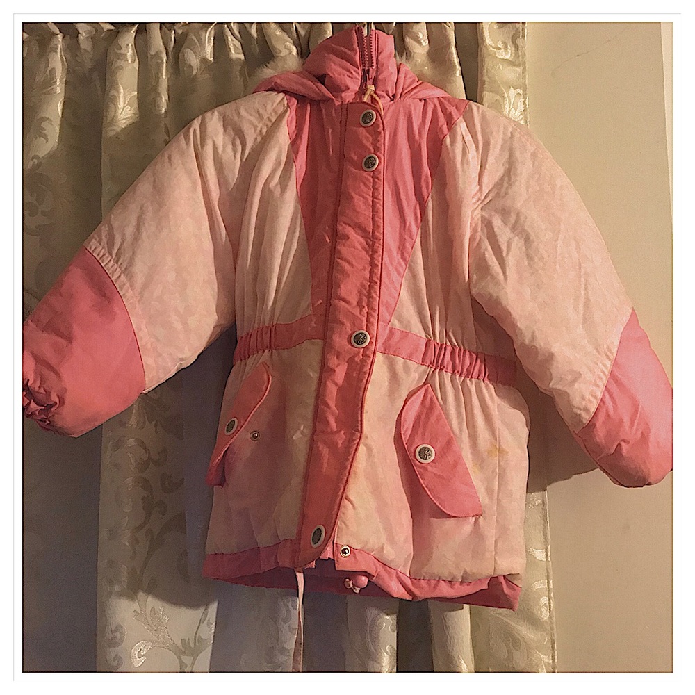 “Honors Kids” pink puffy jacket